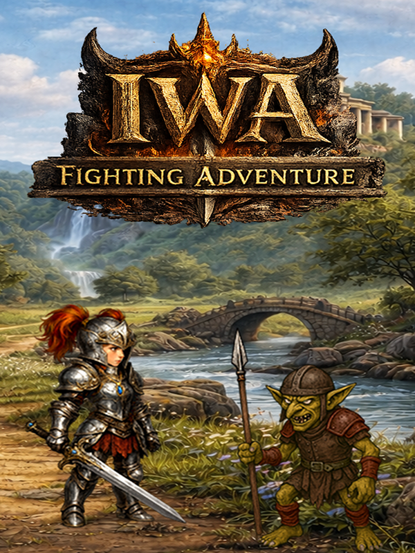 IWA Fighting Adventure cover