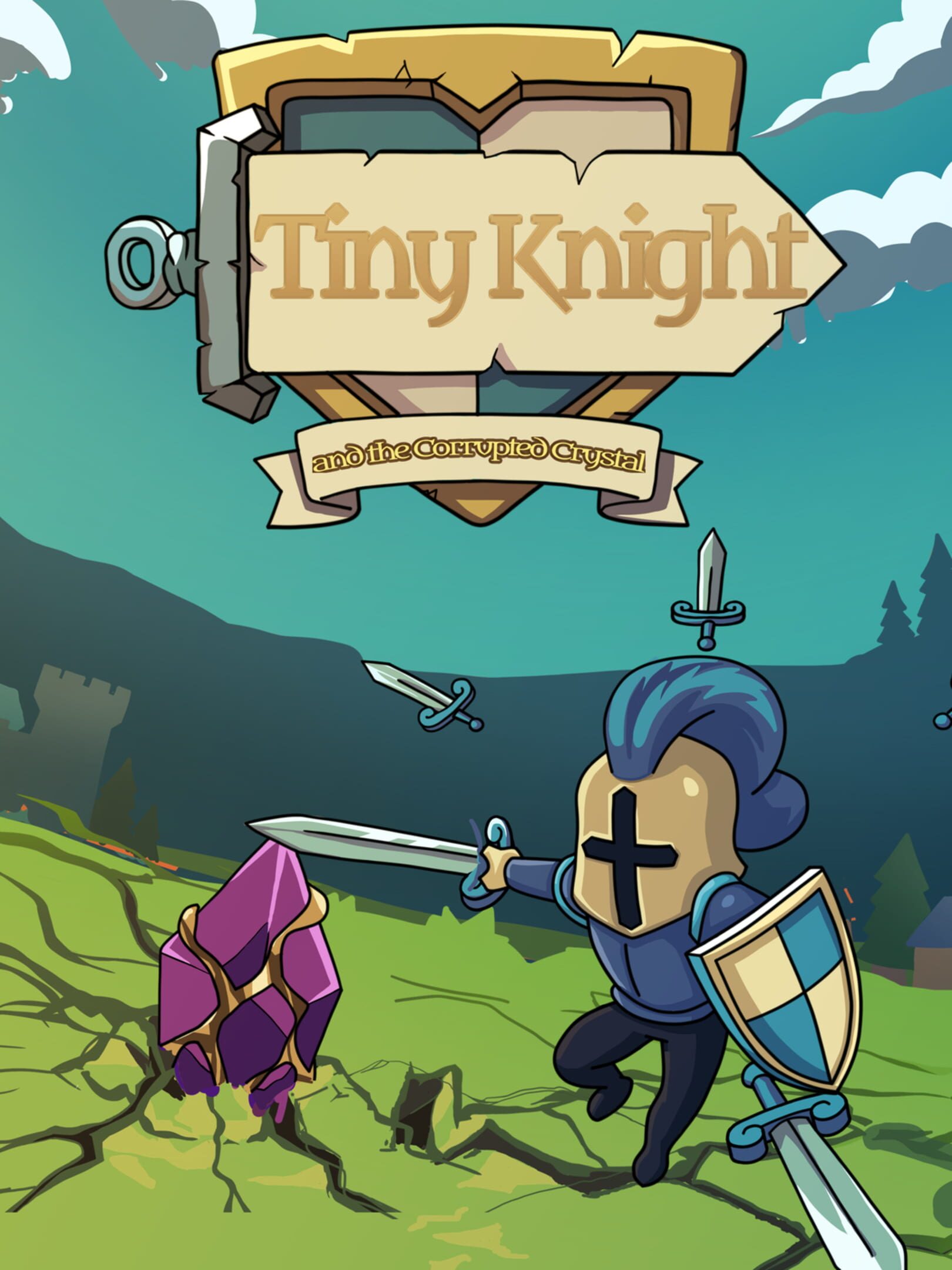Tiny Knight and the Corrupted Crystal cover