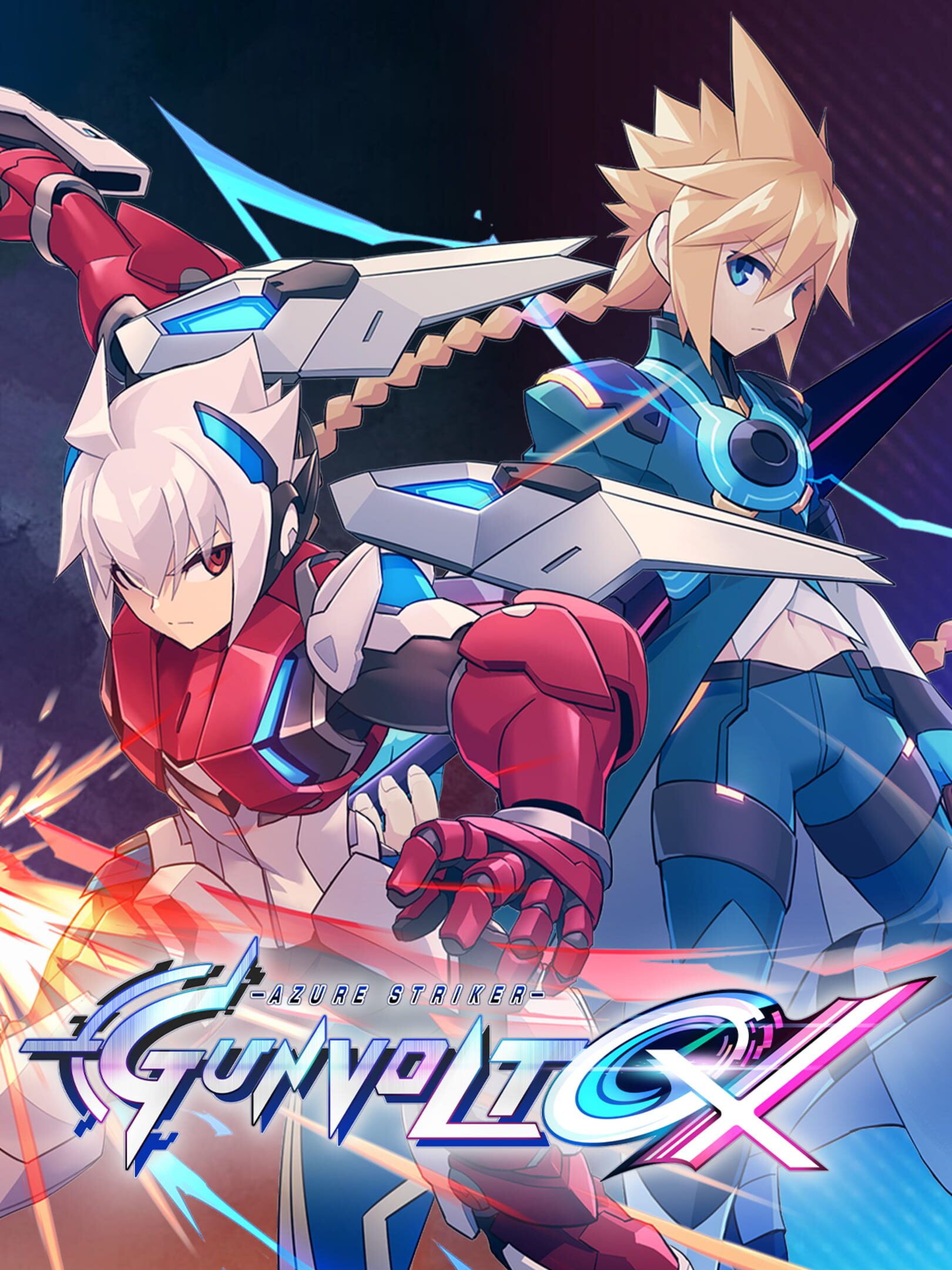 Azure Striker Gunvolt Trilogy Enhanced: Additional Mode - Azure Striker Gunvolt GX cover