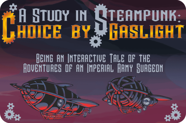 A Study in Steampunk: Choice by Gaslight cover