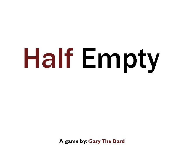 Half Empty wallpaper