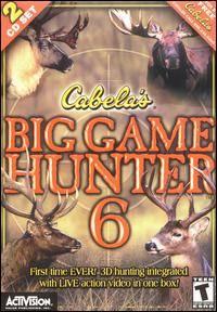 Cabela's Big Game Hunter 6 cover