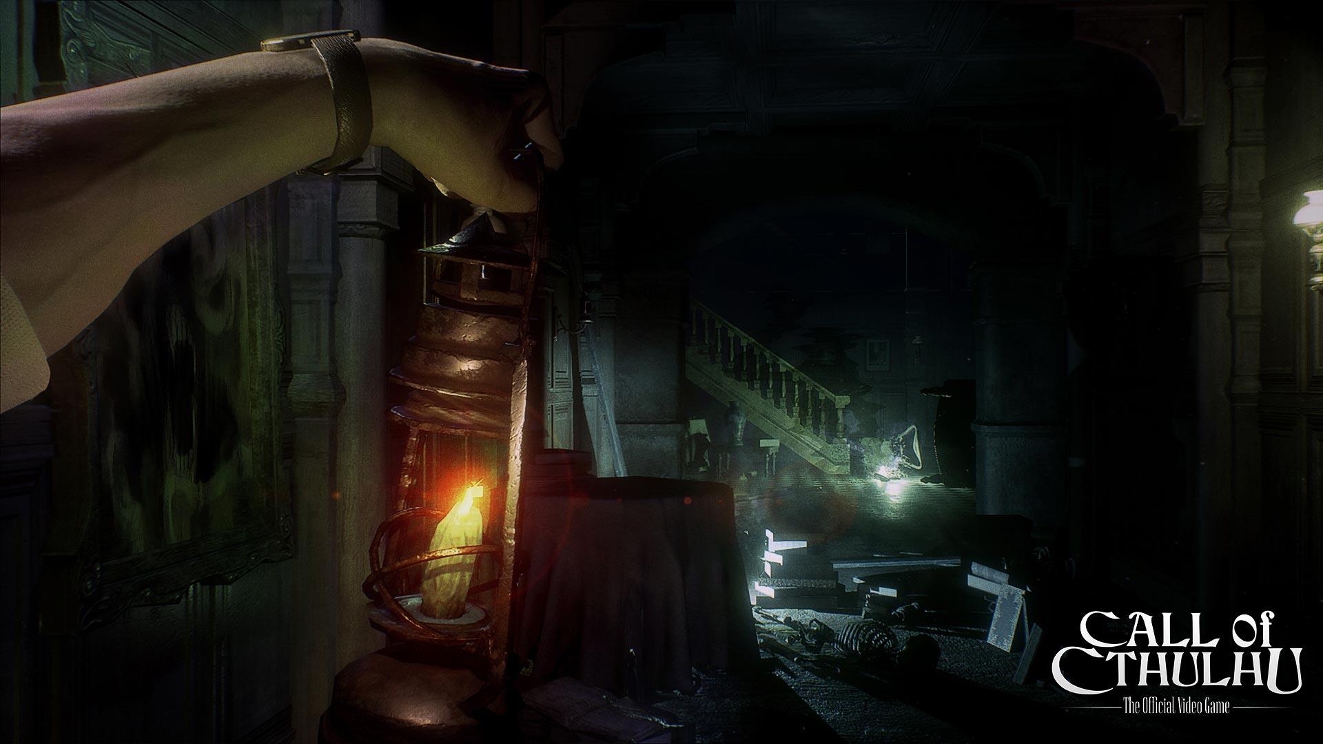 Call of Cthulhu takes place from a first-person-view perspective