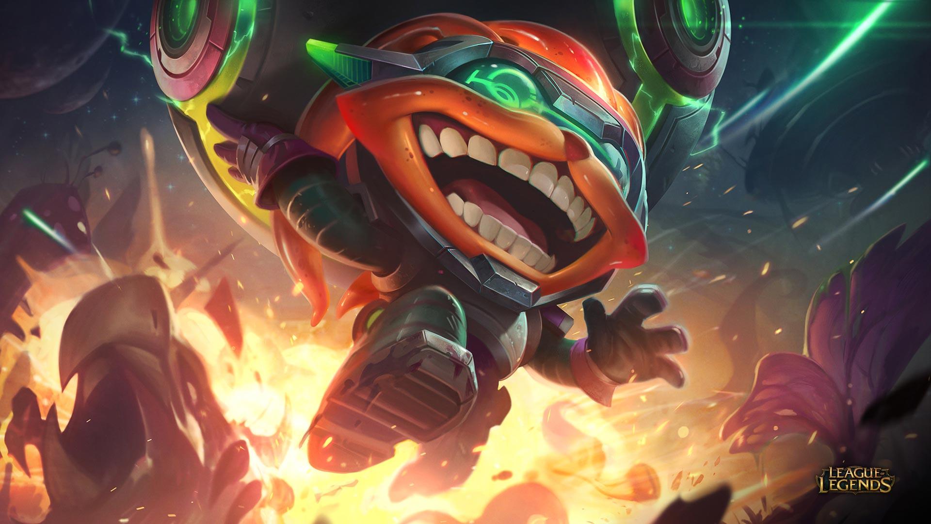 New skin for Ziggs in League of Legends: Odyssey Extraction