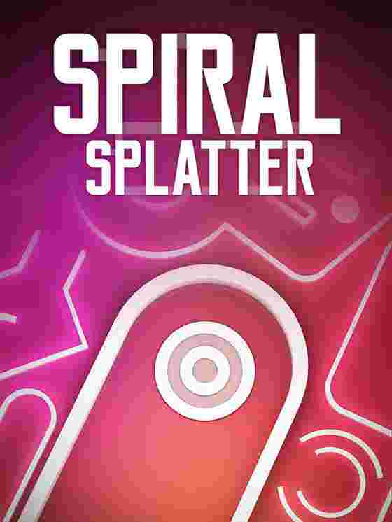 Spiral Splatter wallpaper
