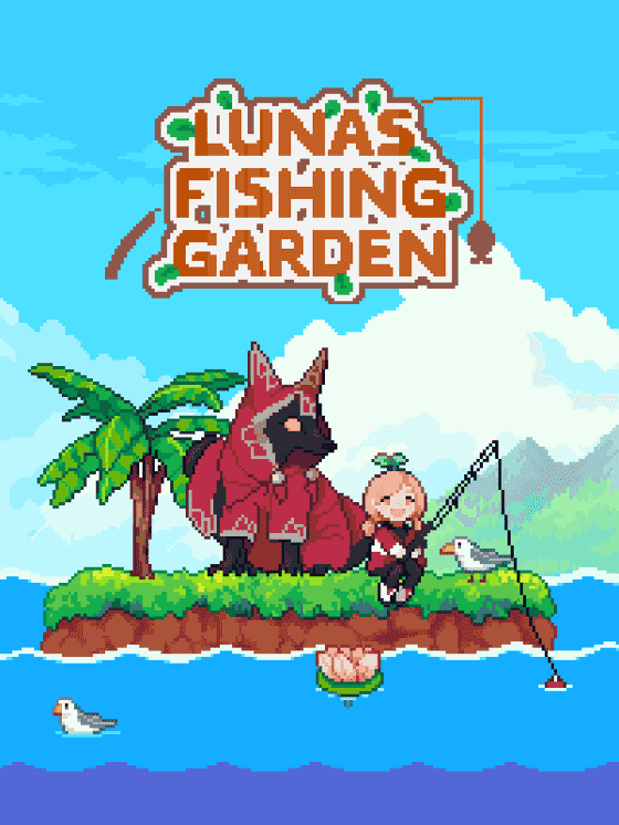Luna's Fishing Garden wallpaper
